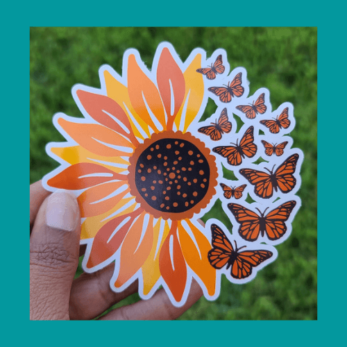 Custom Decal Stickers - Art By Suleny Craft Store LLC