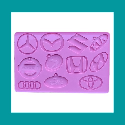 Vehicle Brand Handmade Molds - Art By Suleny Craft Store LLC
