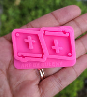2 Pcs Bible Silicone Mold, Bibles Mold for Resin, Bible Shape Resin Mold, Religious Earrings Mold - Art By Suleny Craft Store LLC