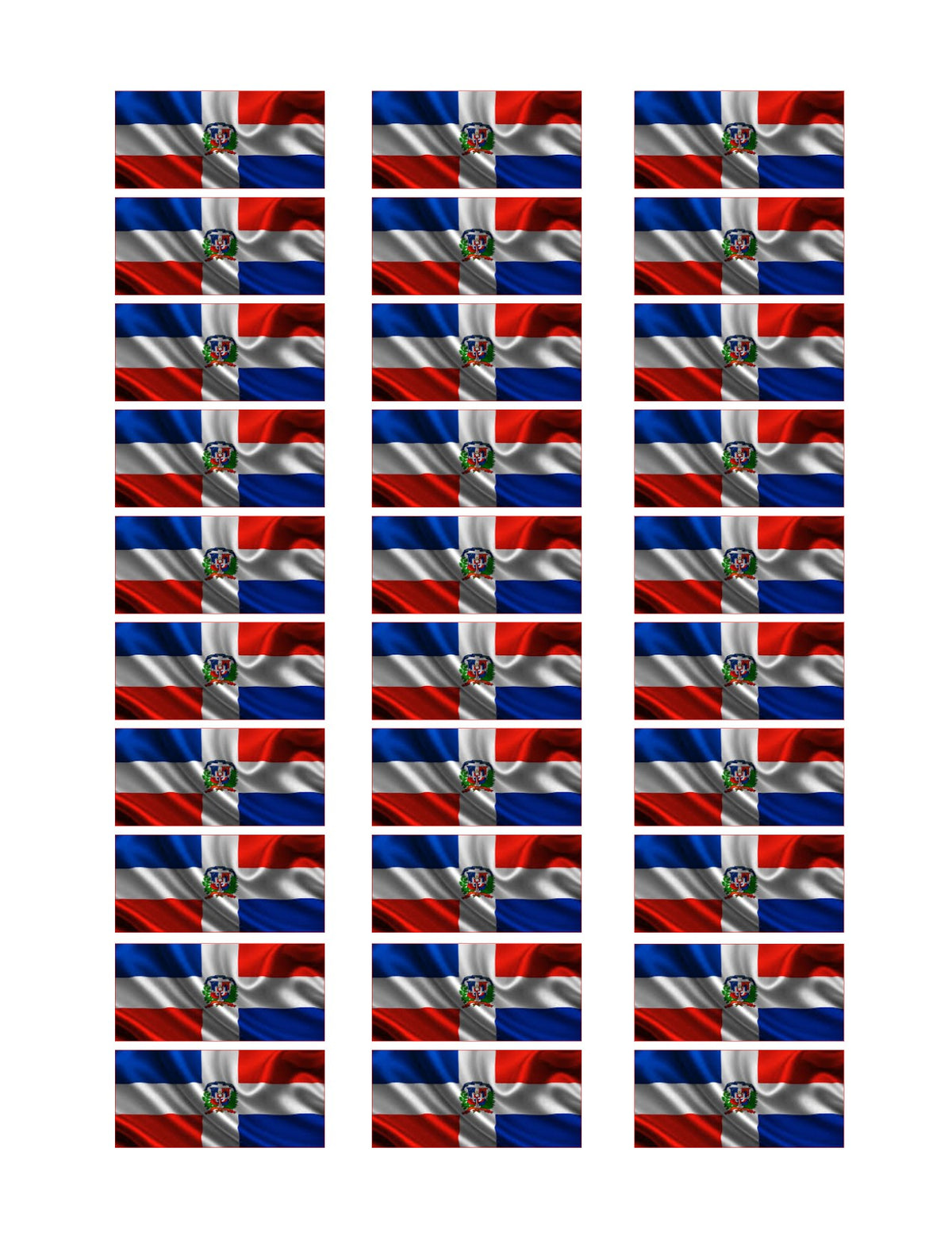30 Custom Resin Dominoes Stickers with Favorite Team Picture or Logo Domino