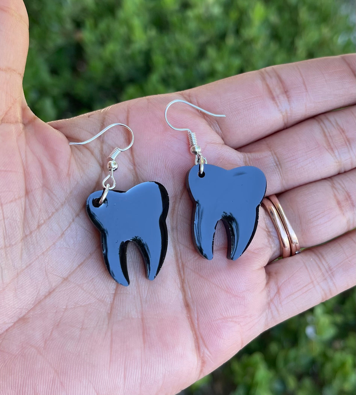 Dentist Tooth Molar Dangle Earrings