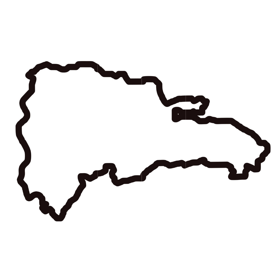 5 Pcs Dominican Republic MAP Car Decal Vinyl Bumper Stickers