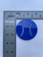 Baseball Keychain Mold - Mold for Resin - Baseball Mold - Ball Mold - Keychain mold - Silicone Mold for Epoxy Resin - Art By Suleny Craft Store LLC