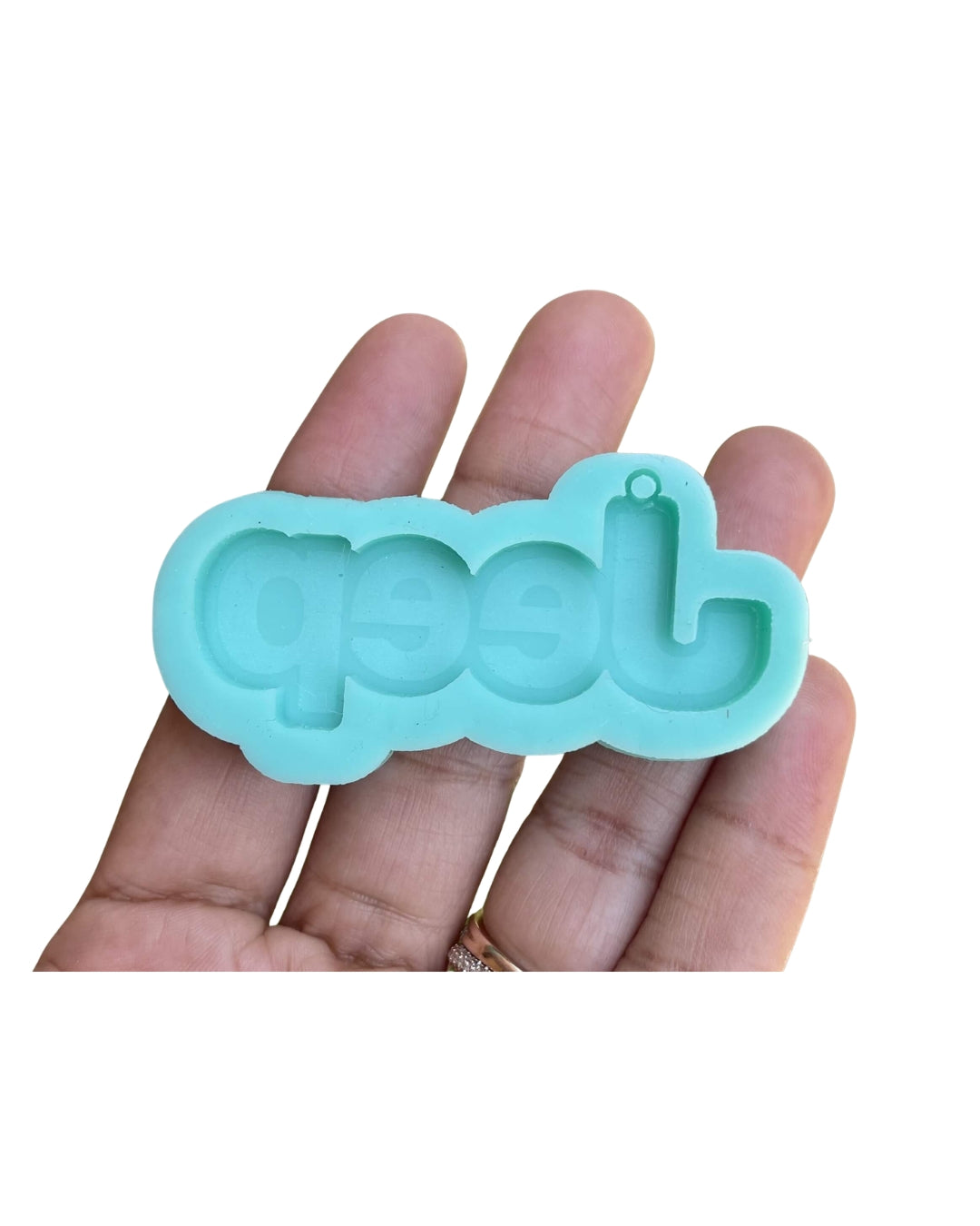 Jeep Car Symbols Keychain Mold for Epoxy Resin Jeep
