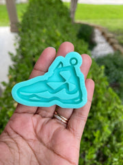 Shoes Keychain Mold - Sport Mold for Resin - Basketball Shoes Mold - NBA Shoes Mold - Keychain mold - Silicone Mold for Epoxy Resin - Art By Suleny Craft Store LLC