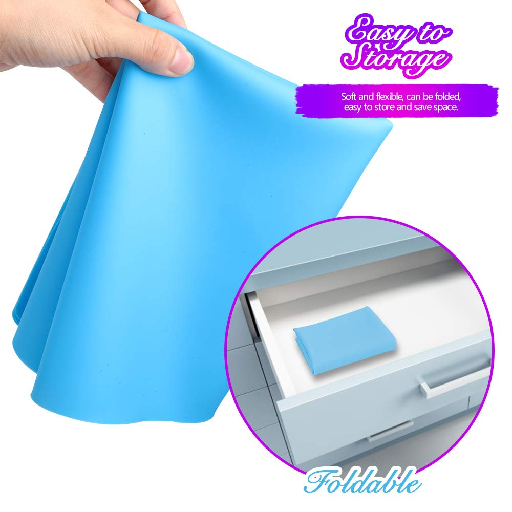 Silicone Mat Counter Protector / Silicone Sheets for Crafts / Heat Resistant / 40x30 CM