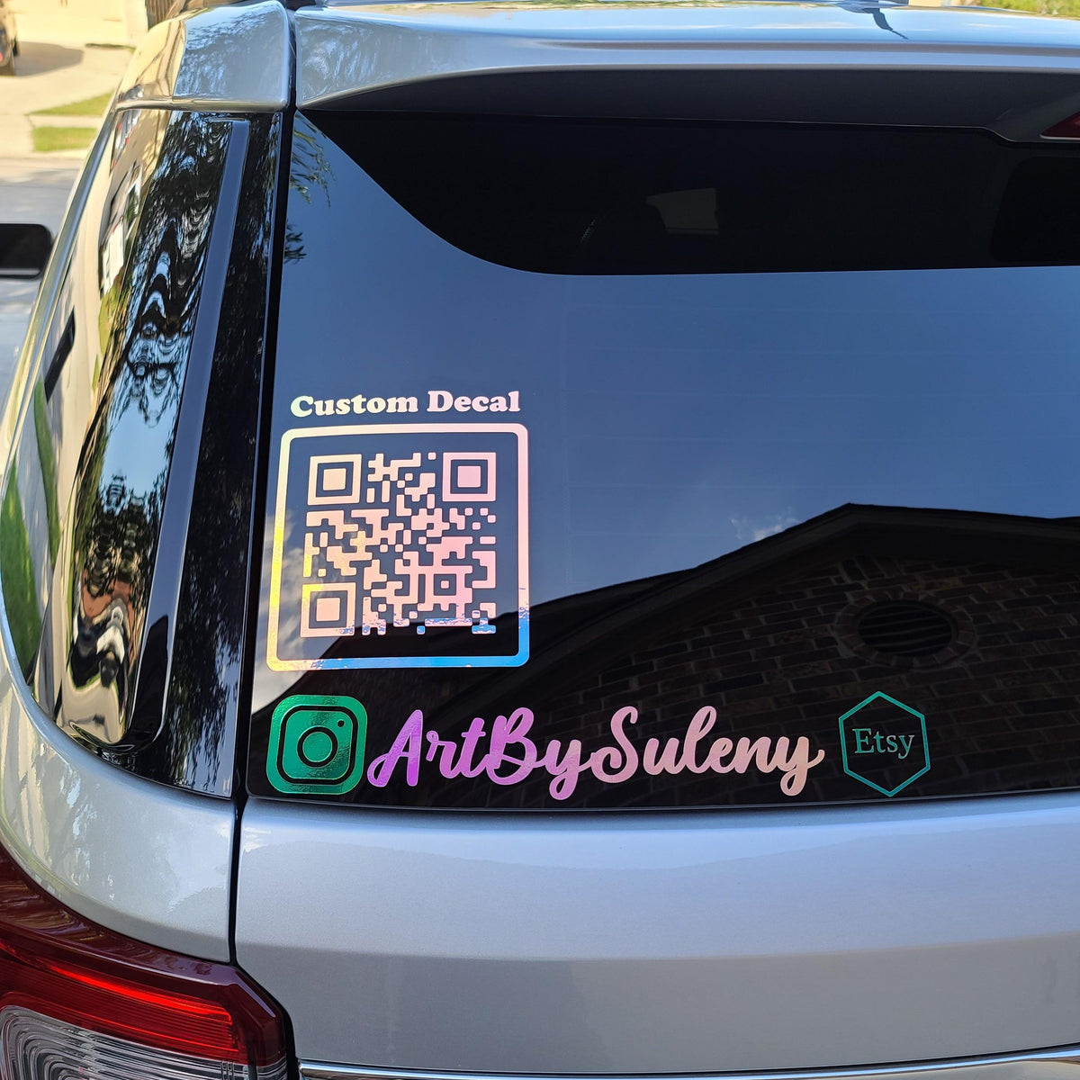 QR Custom Decal