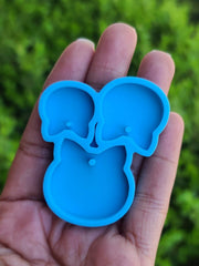 Dog Tag Mold / Cat Tag Mold / Silicone Molds for Resin / Animals Molds