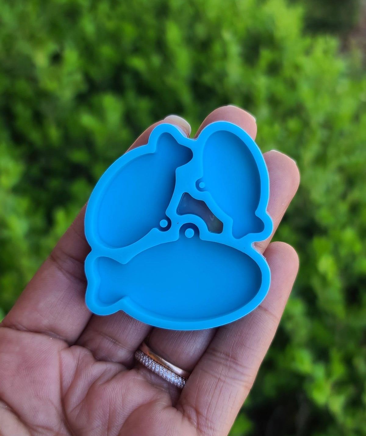 Dog Tag Mold / Cat Tag Mold / Silicone Molds for Resin / Animals Molds