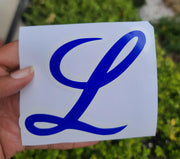 Licey Vynil Car Sticker Dominican Baseball Stickers Bumpers Stickers Tigres del Licey - Art By Suleny Craft Store LLC