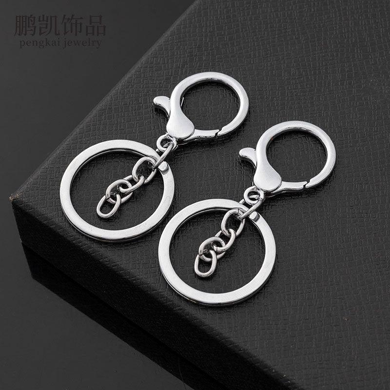 10 Pcs Claw Clasp Keychain, Key Ring Loop Key Holders - DIY Epoxy Resin - Art By Suleny Craft Store LLC