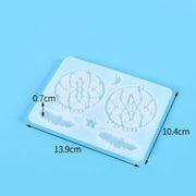 Dream Catcher Keychain Mold for Resin / Silcone Mold for Craft Resin DIY