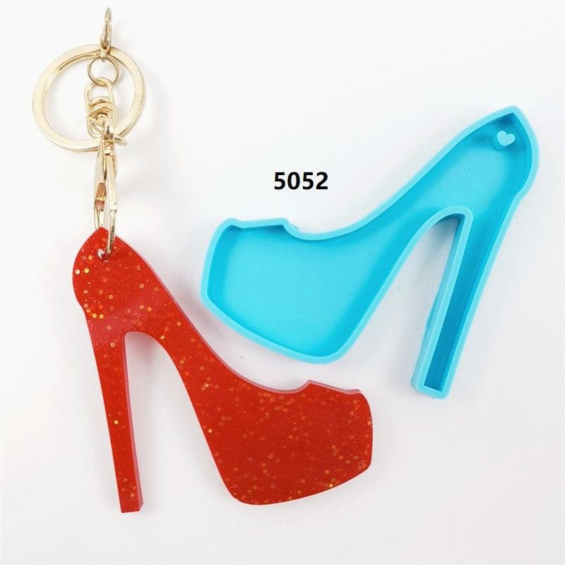 High Heel Silicone Mold - Resin Mold - Earrings Molds - Resin Silicone Mold - Epoxy Resin Mold