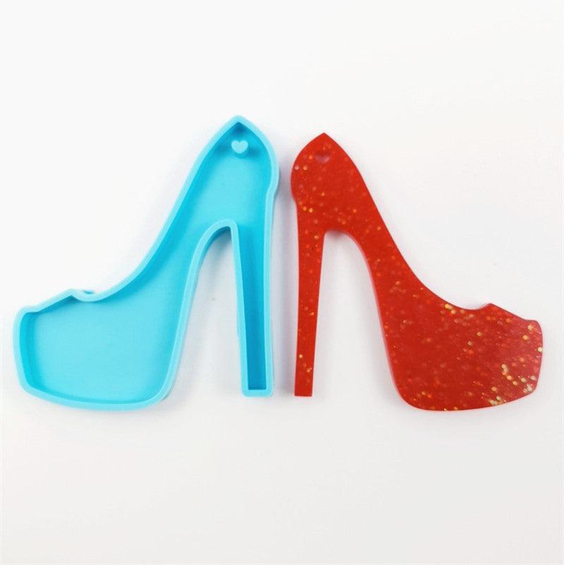 High Heel Silicone Mold - Resin Mold - Earrings Molds - Resin Silicone Mold - Epoxy Resin Mold