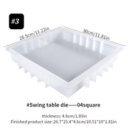 Large Resin Mold / Home Decoration Silicone Molds / Rentangle Large Mold / DIY Epoxy Resin Art / Rectangle Big Mold