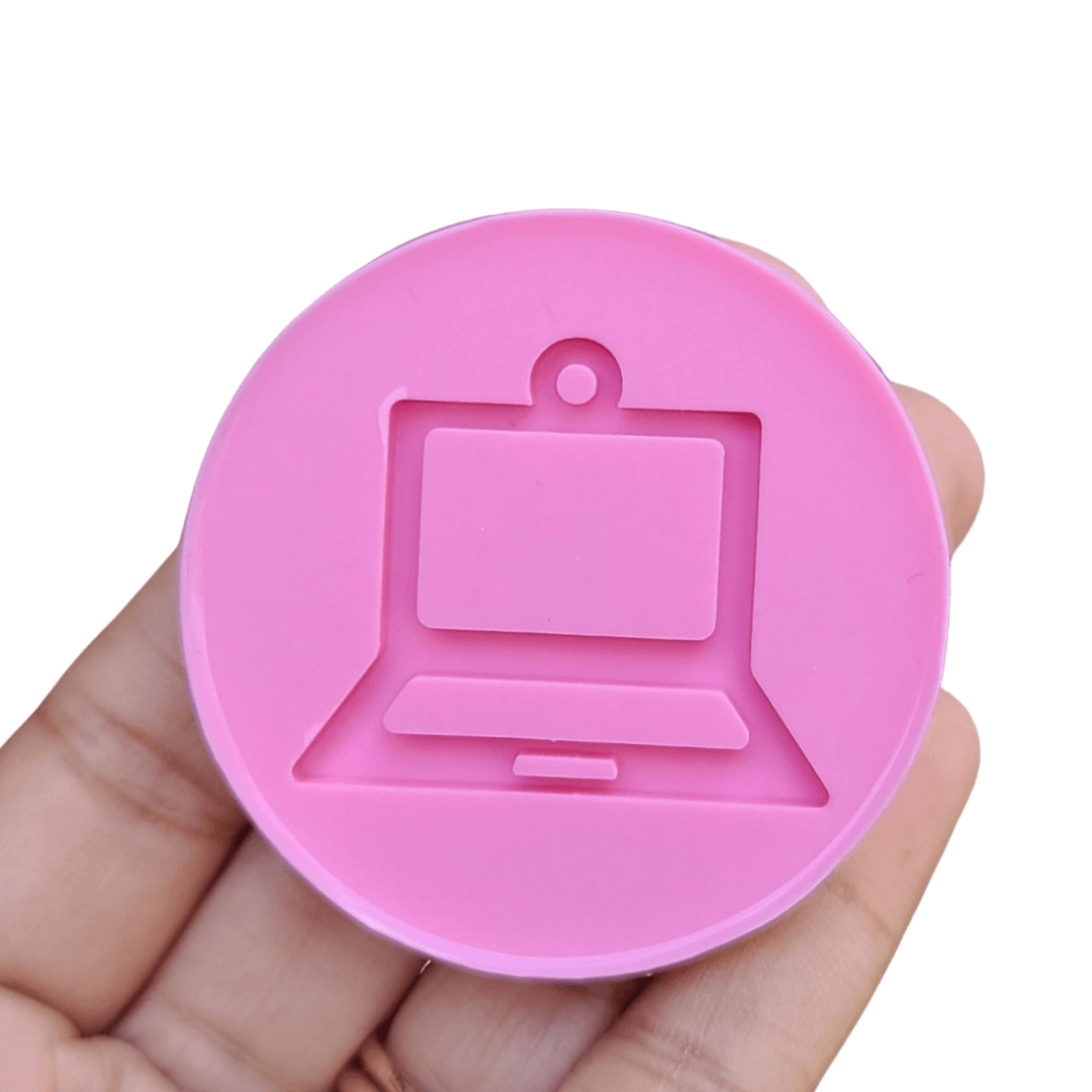 Laptop Earrings Mold 